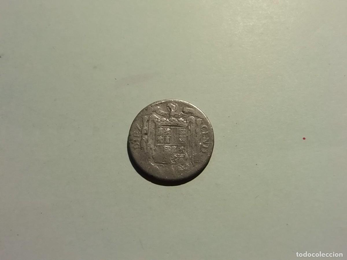 Monedas Franco: ESPA&Ntilde;A 10 C&Eacute;NTIMOS 1941. - Foto 2