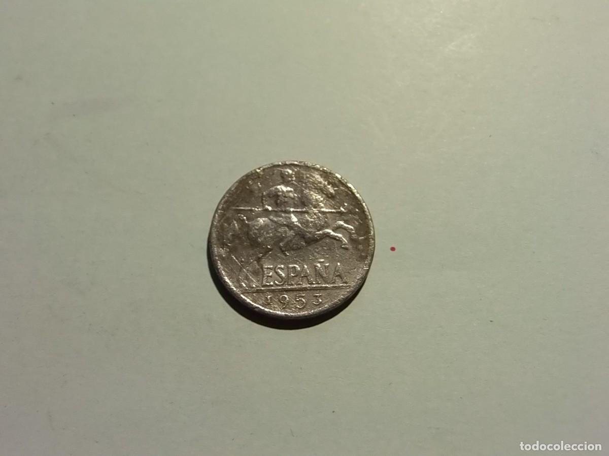 Monedas Franco: ESPA&Ntilde;A 10 C&Eacute;NTIMOS 1953 - BC. - Foto 1