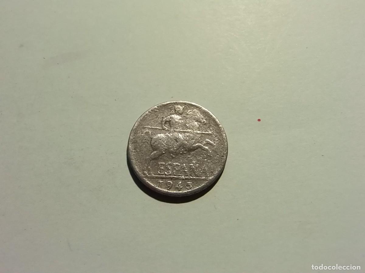 Monedas Franco: ESPA&Ntilde;A 10 C&Eacute;NTIMOS 1945 - BC. - Foto 1