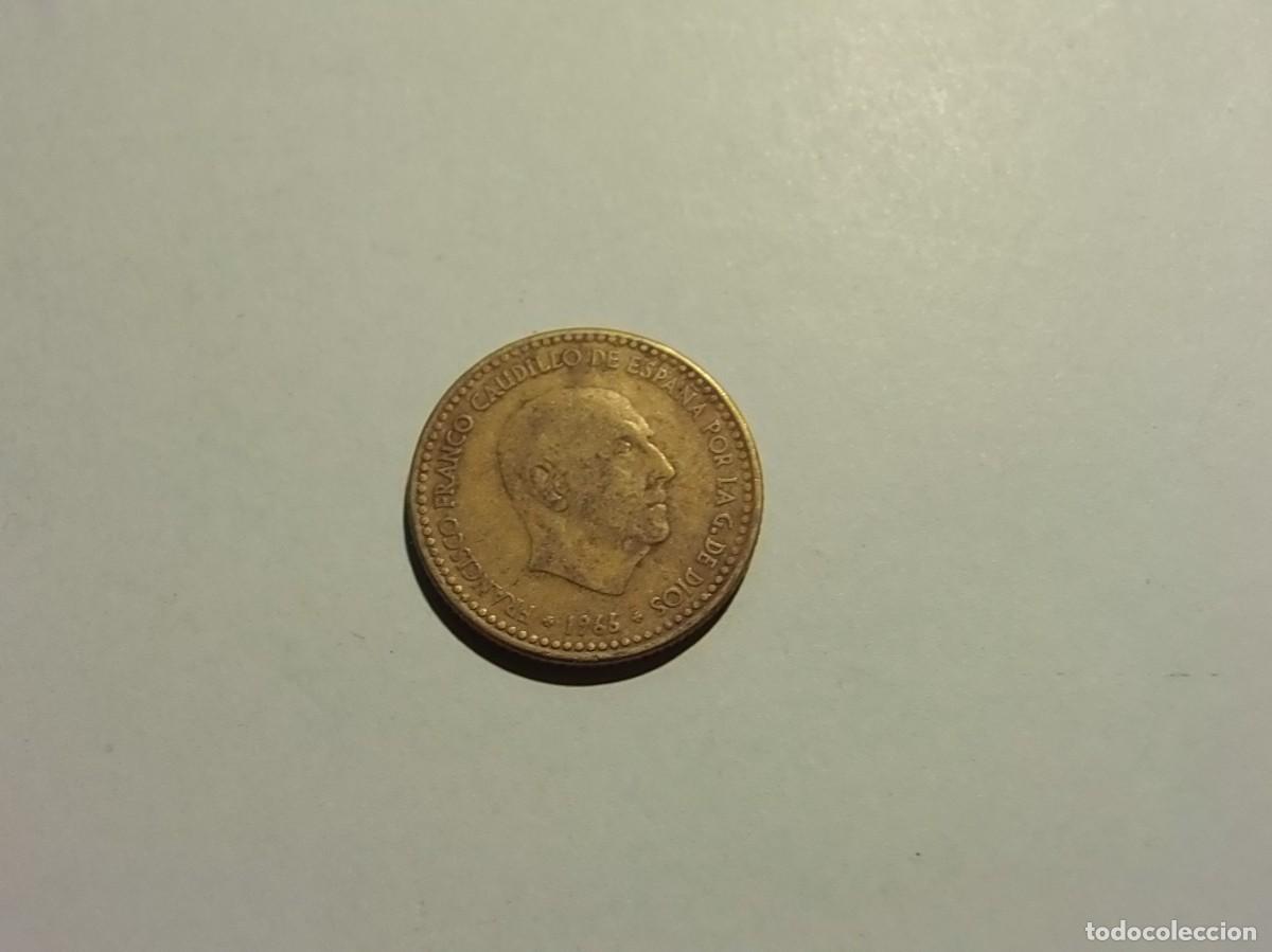 Monedas Franco: ESPA&Ntilde;A 1 PESETA 1966 *69. - Foto 1