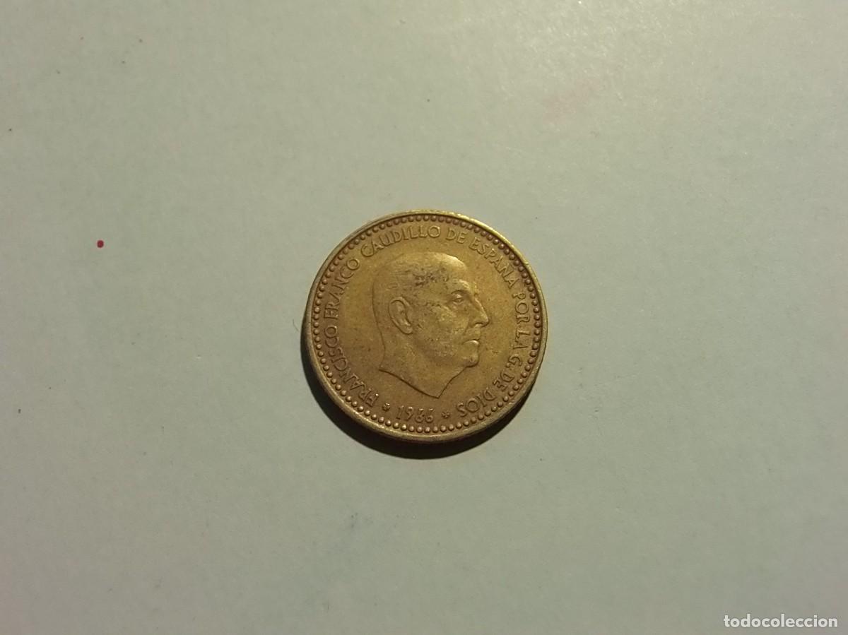 Monedas Franco: ESPA&Ntilde;A 1 PESETA 1966 *72. - Foto 1