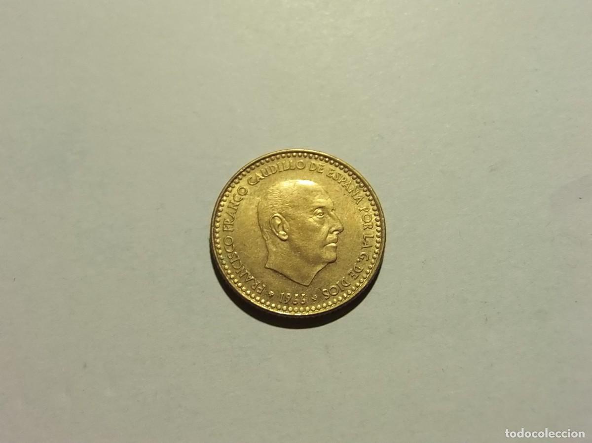 Monedas Franco: ESPA&Ntilde;A 1 PESETA 1966 *75. - Foto 1