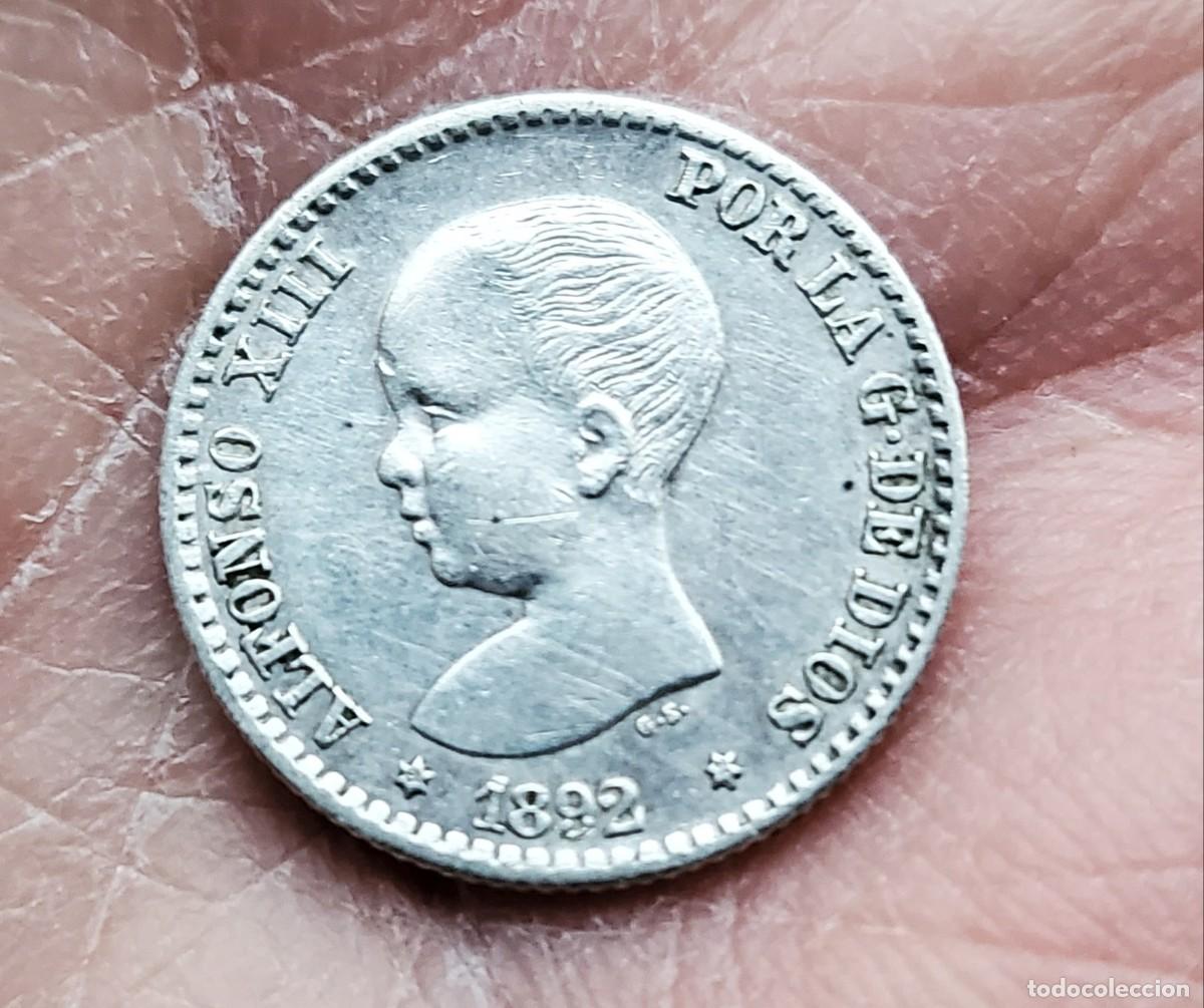 Monedas Franco: 50 centimos 1892 BELL&Iacute;SIMA - Foto 1