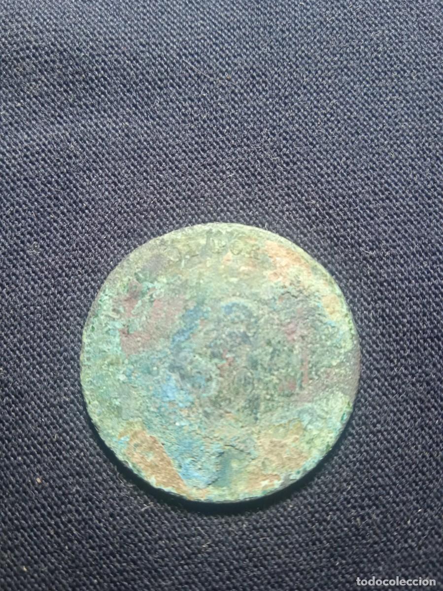 Monedas Franco: Antigua moneda resellada. - Foto 2