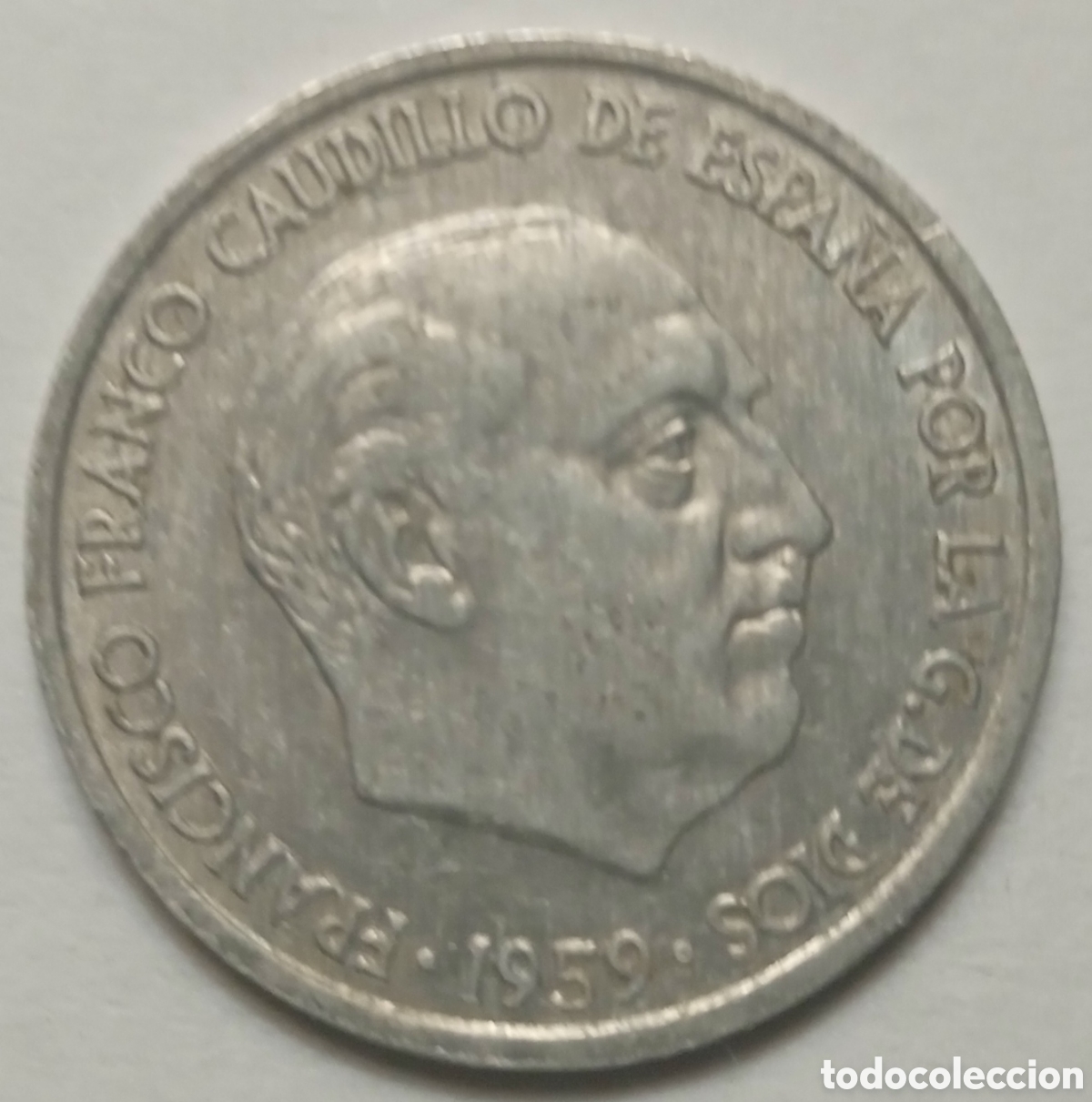 Monedas Franco: 10 C&Eacute;NTIMOS/1959 - Foto 1
