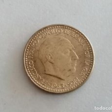 Monedas Franco: MONEDA UNA PESETA 1963 - 66, FRANCISCO FRANCO