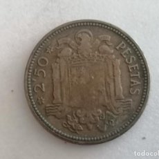 Monedas Franco: MONEDA 2,50 PESETAS, 1953 ESTRELLA 54, FRANCISCO FRANCO