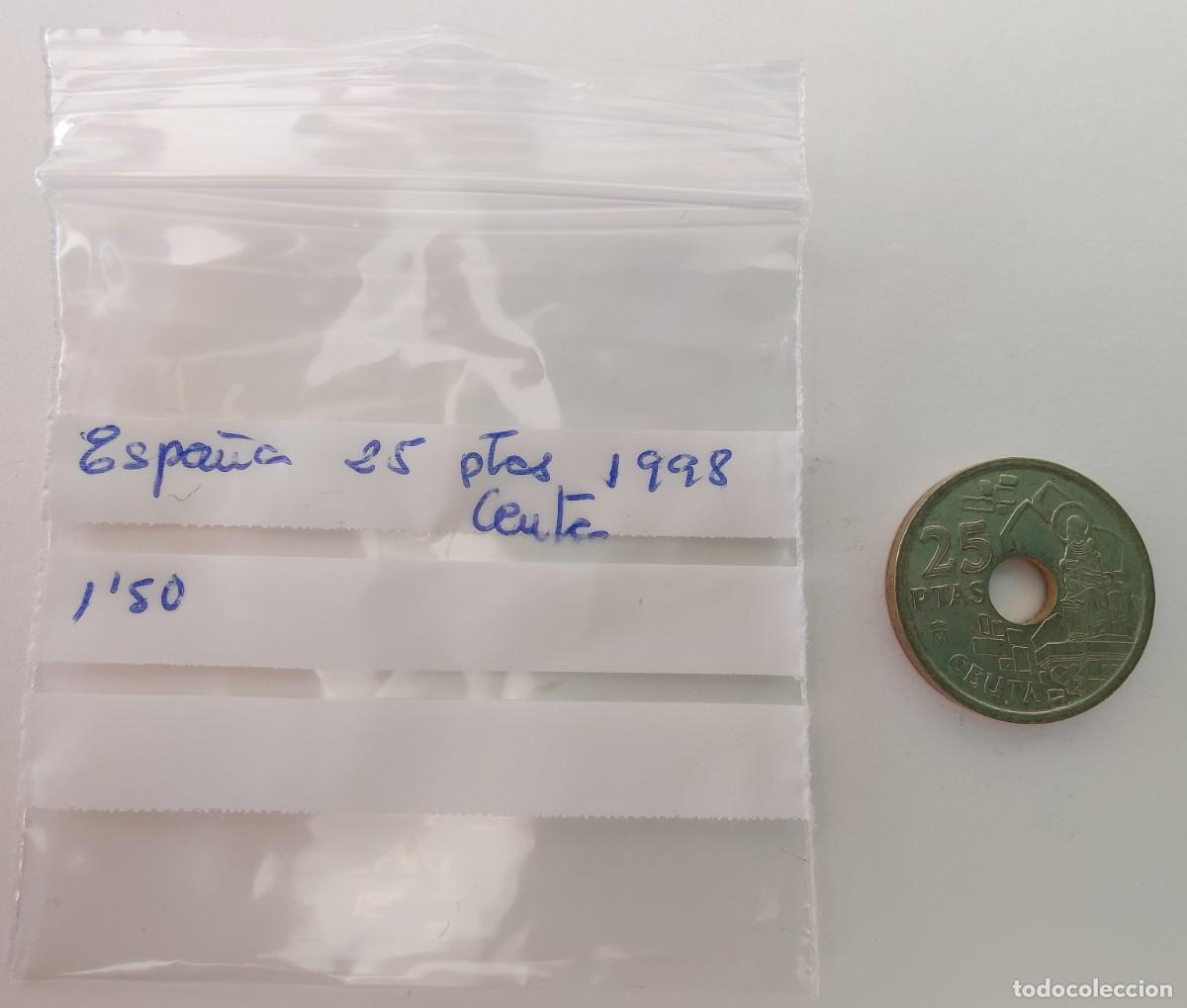 Monedas Franco: Moneda de 25 Pesetas Ceuta - Foto 3
