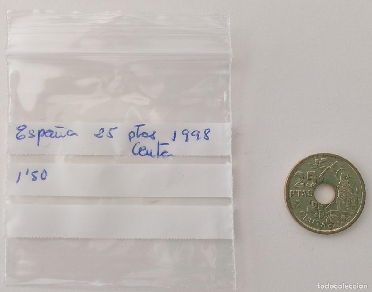 Monedas Franco: Moneda de 25 Pesetas Ceuta - Foto 5