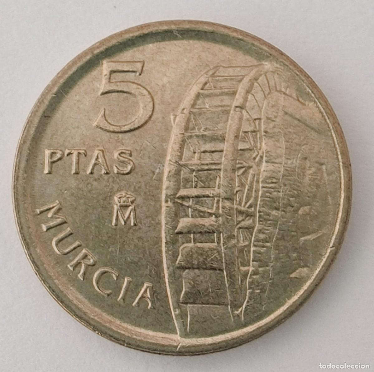 Monedas Franco: Monedas. 5 Pesetas Espa&ntilde;a - Foto 4