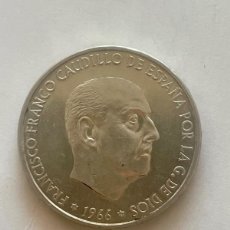 Monedas Franco: 100 PESETAS DE PLATA AÑO 1966*70 CON TODO SU BRILLO ORIGINAL. EBC++