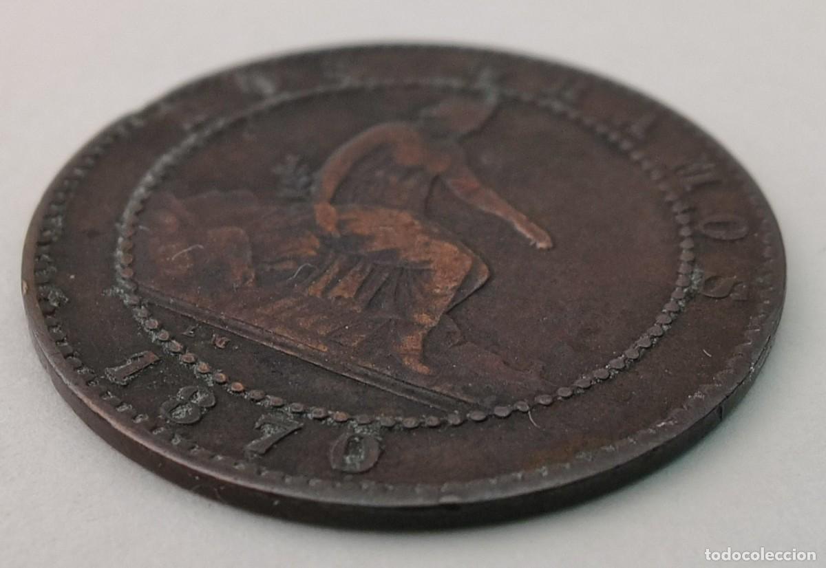 Monedas Franco: Moneda de 2 Centimos Gobierno Provisinal - Foto 4