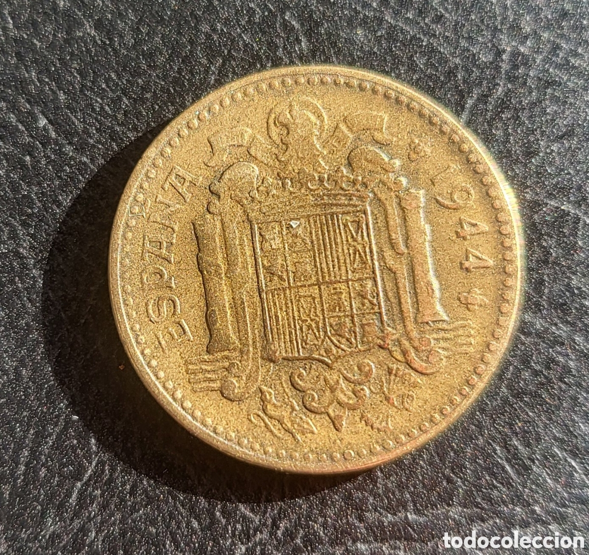 Monedas Franco: 6 monedas de 1 pts estrella 44 - Foto 2