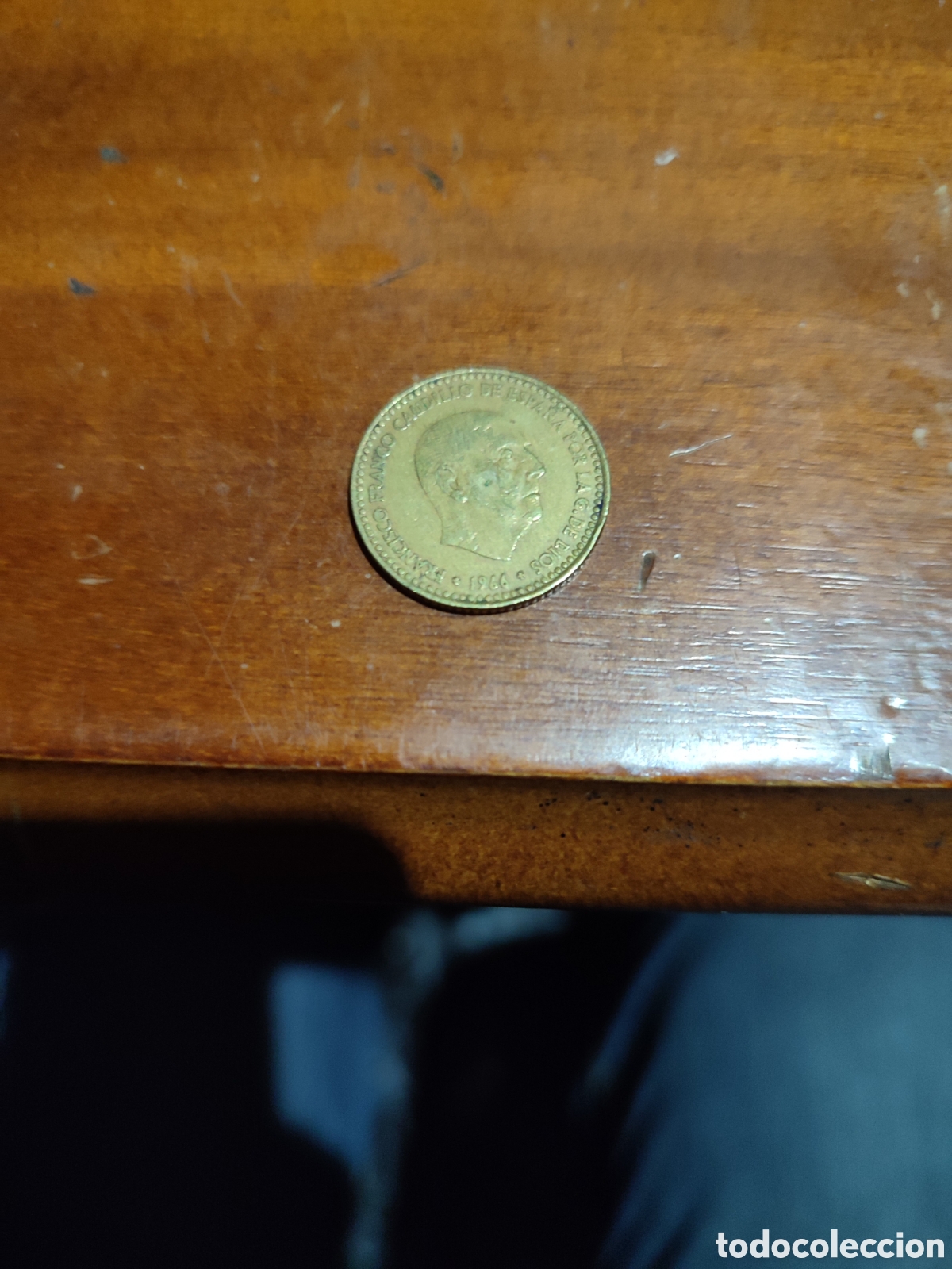 Monedas Franco: 1pta 1954 franco - Foto 2