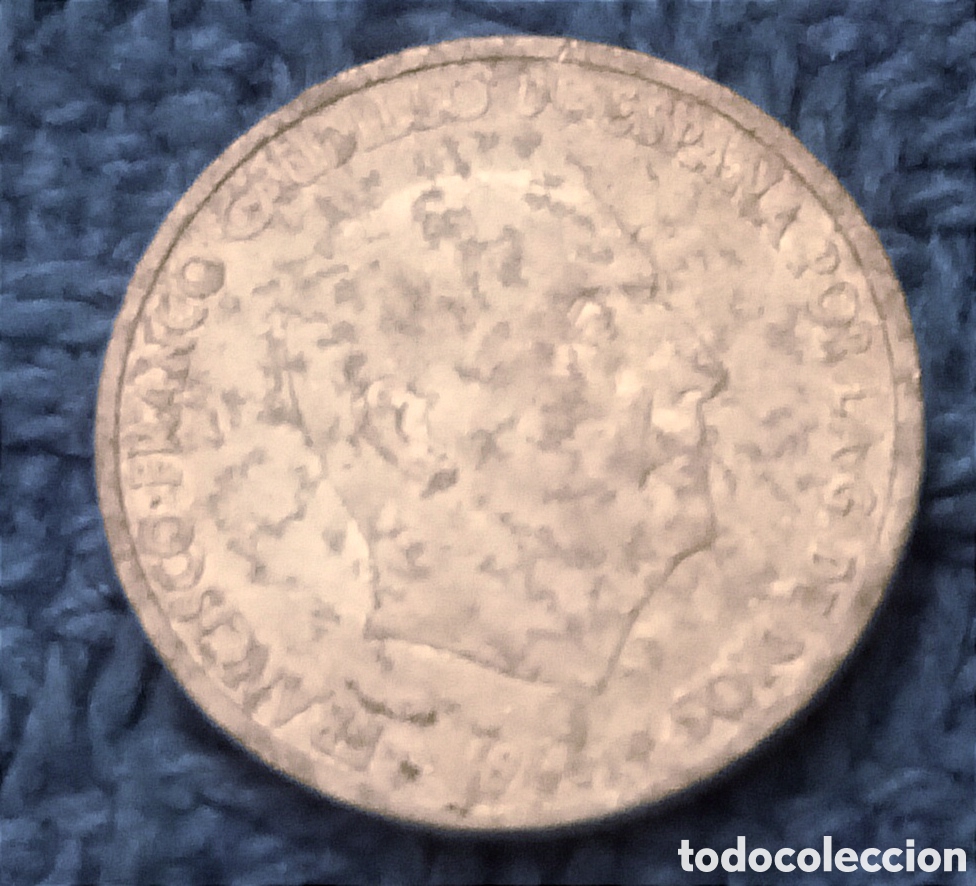 Monedas Franco: 2 Monedas de 50 c&eacute;ntimos de 1966 - Foto 4