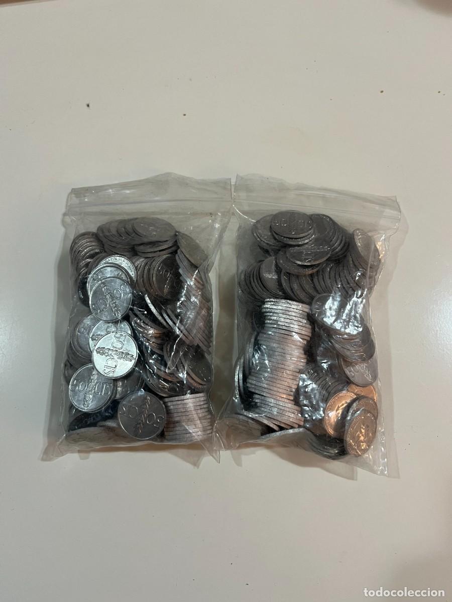 Monedas Franco: Lote de 305 monedas de 50cts de 1966 - Foto 1