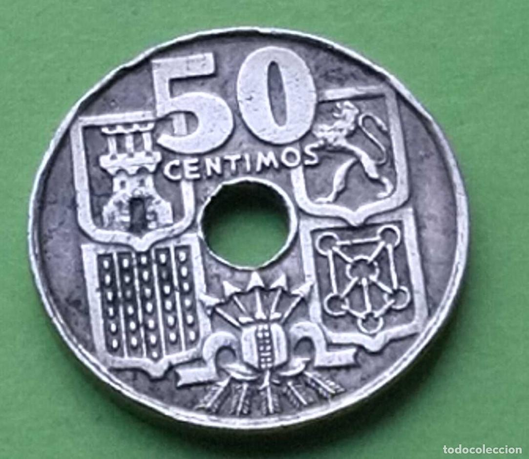 Monedas Franco: MONEDA 50 CENTIMOS 1963 ESTRELLA 64 - Foto 1