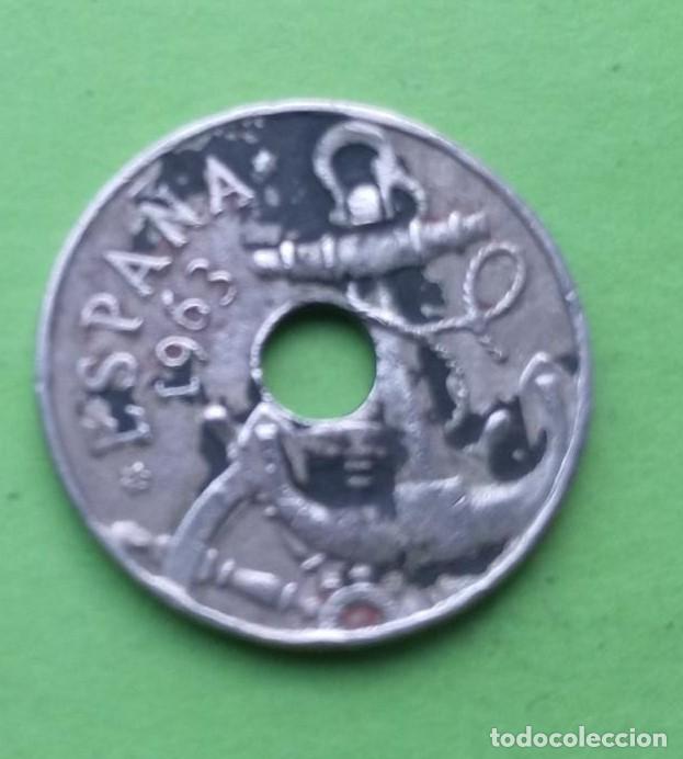 Monedas Franco: moneda 50 c&eacute;ntimos 1963 - Foto 3