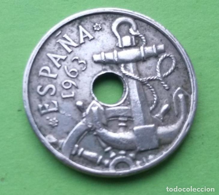 Monedas Franco: MONEDA 50 CENTIMOS 1963 ESTRELLAS 63 - Foto 4