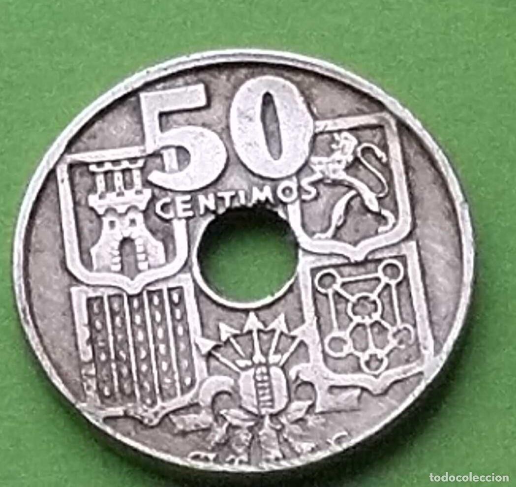 Monedas Franco: MONEDA 50 CENTIMOS 1949 - Foto 1