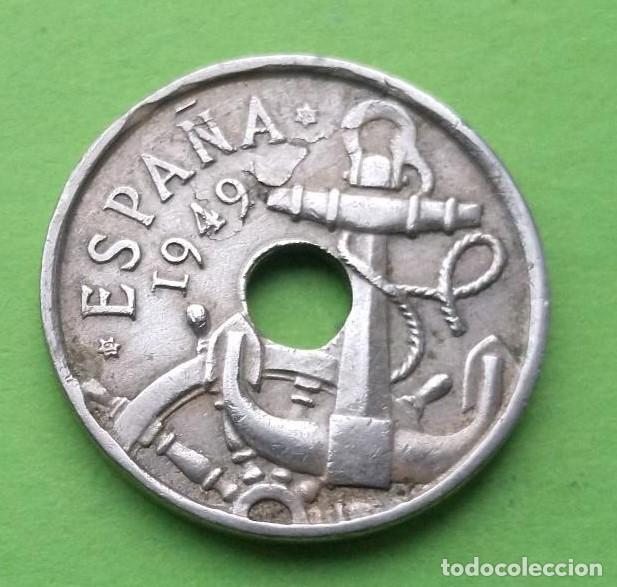 Monedas Franco: MONEDA 50 CENTIMOS 1949 - Foto 4