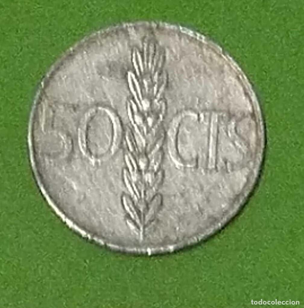 Monedas Franco: moneda 50 c&eacute;ntimos 1966 estrella 67 - Foto 2