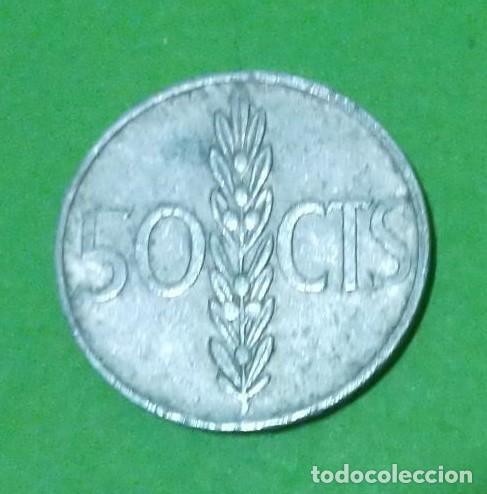 Monedas Franco: moneda 50 c&eacute;ntimos 1966 estrella 67 - Foto 4
