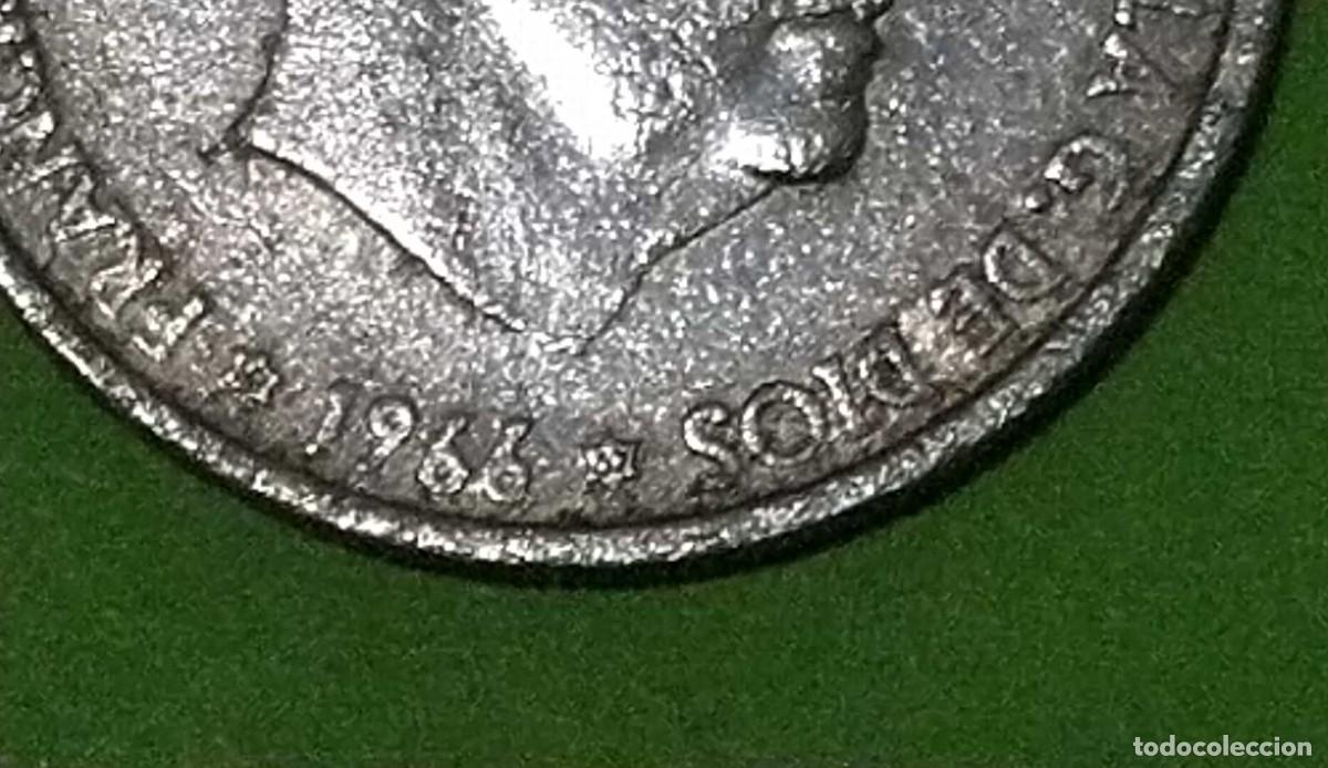 Monedas Franco: moneda 50 c&eacute;ntimos 1966 estrella 67 - Foto 6