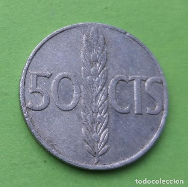 Monedas Franco: moneda 50 c&eacute;ntimos 1966 - Foto 2