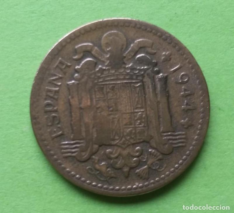 Monedas Franco: MONEDA 1 PESETA 1944 - Foto 2