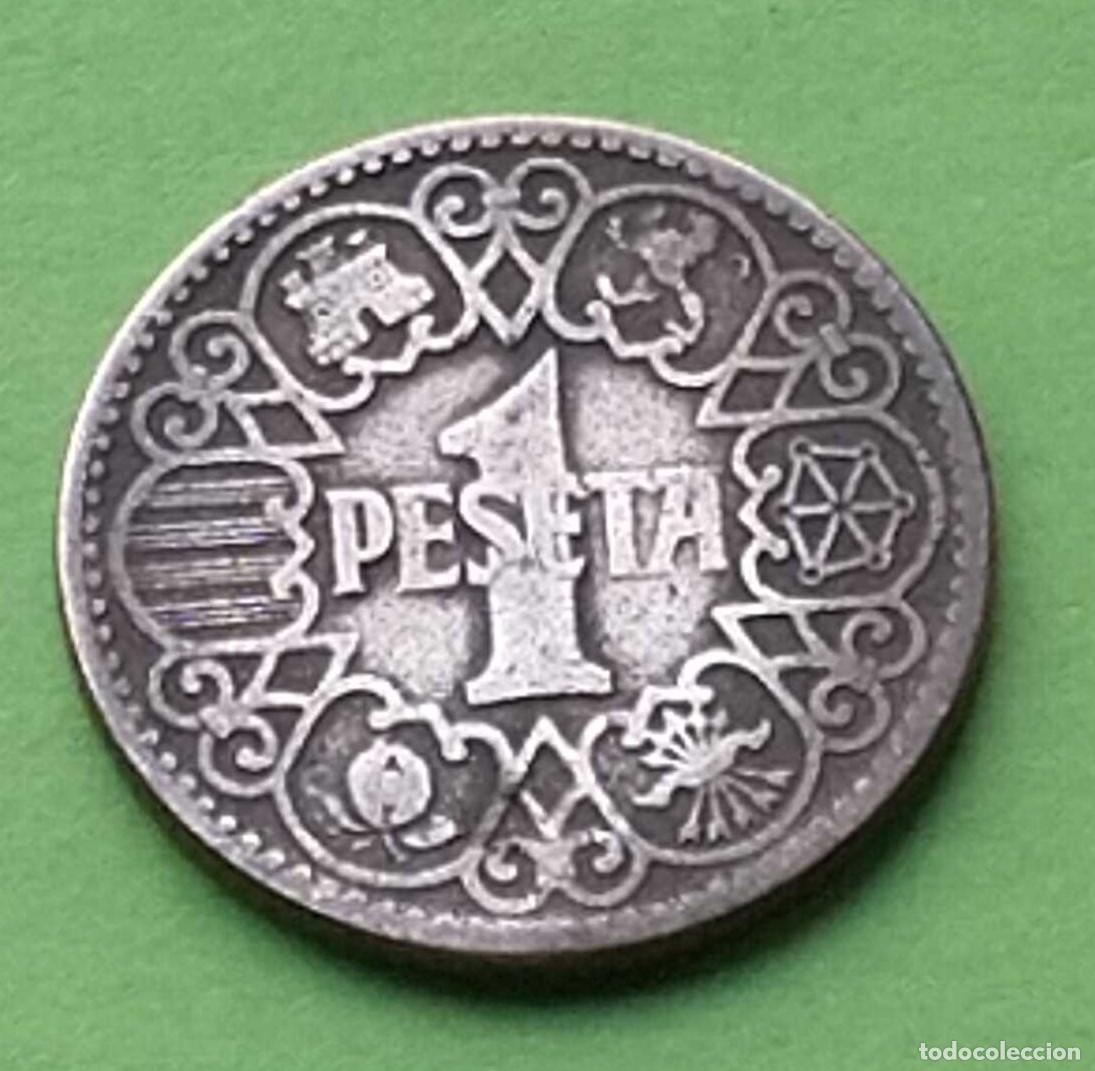Monedas Franco: MONEDA 1 PESETA 1944 - Foto 1