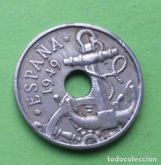 Monedas Franco: MONEDA 50 CENTIMOS 1949 - Foto 4