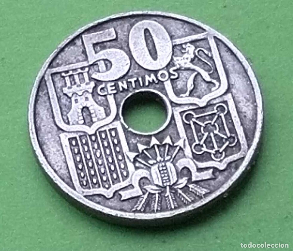 Monedas Franco: moneda 50 c&eacute;ntimos 1963 estrella 64 - Foto 1