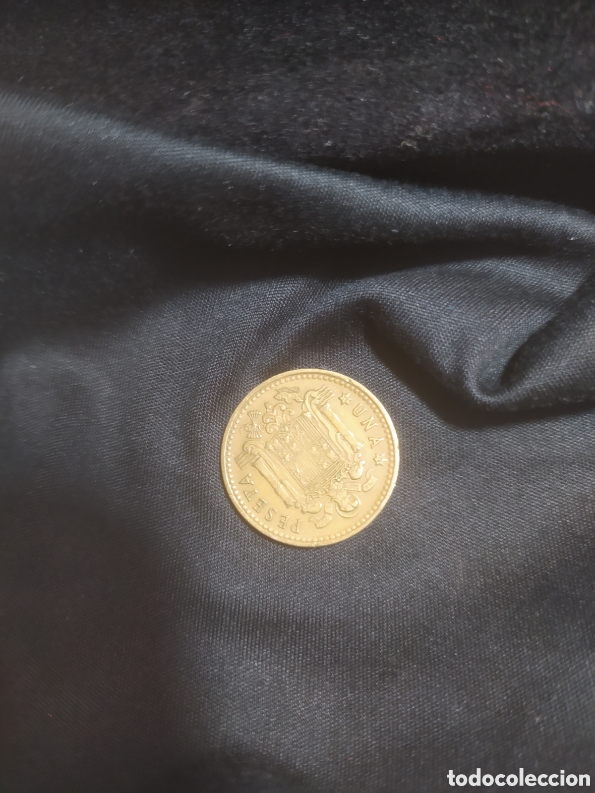 Monedas Franco: MONEDA DORADA 1 PESETA - Foto 2