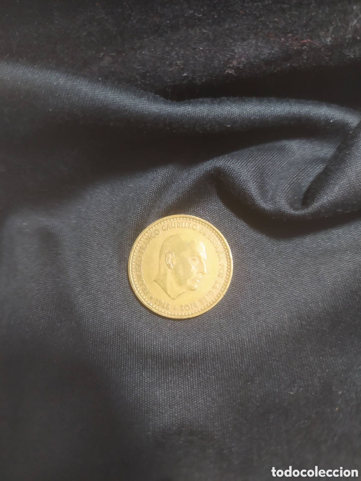 Monnaies Franco: MONEDA DORADA 1 PESETA