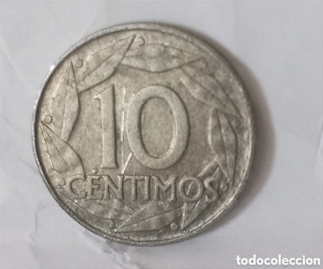 Monedas Franco: Moneda 10 c&eacute;ntimos 1959, Franco - Foto 2