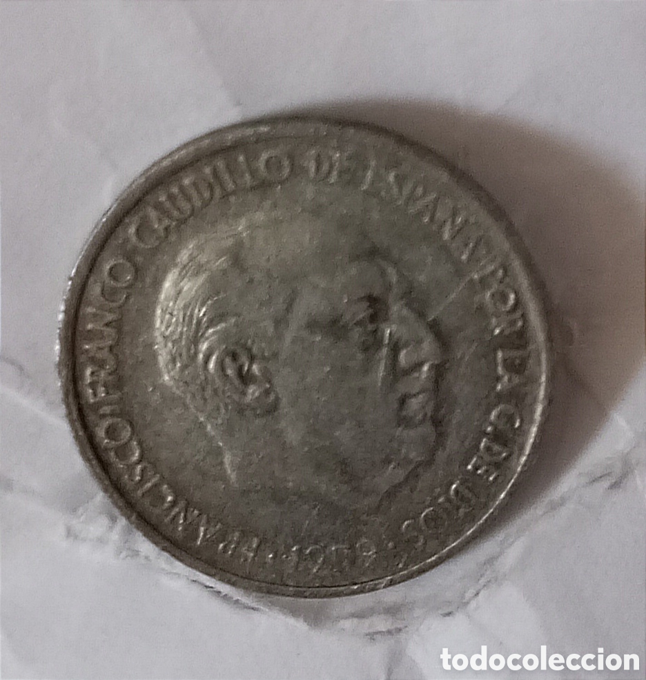 Monedas Franco: Moneda 10 c&eacute;ntimos 1959, Franco - Foto 1