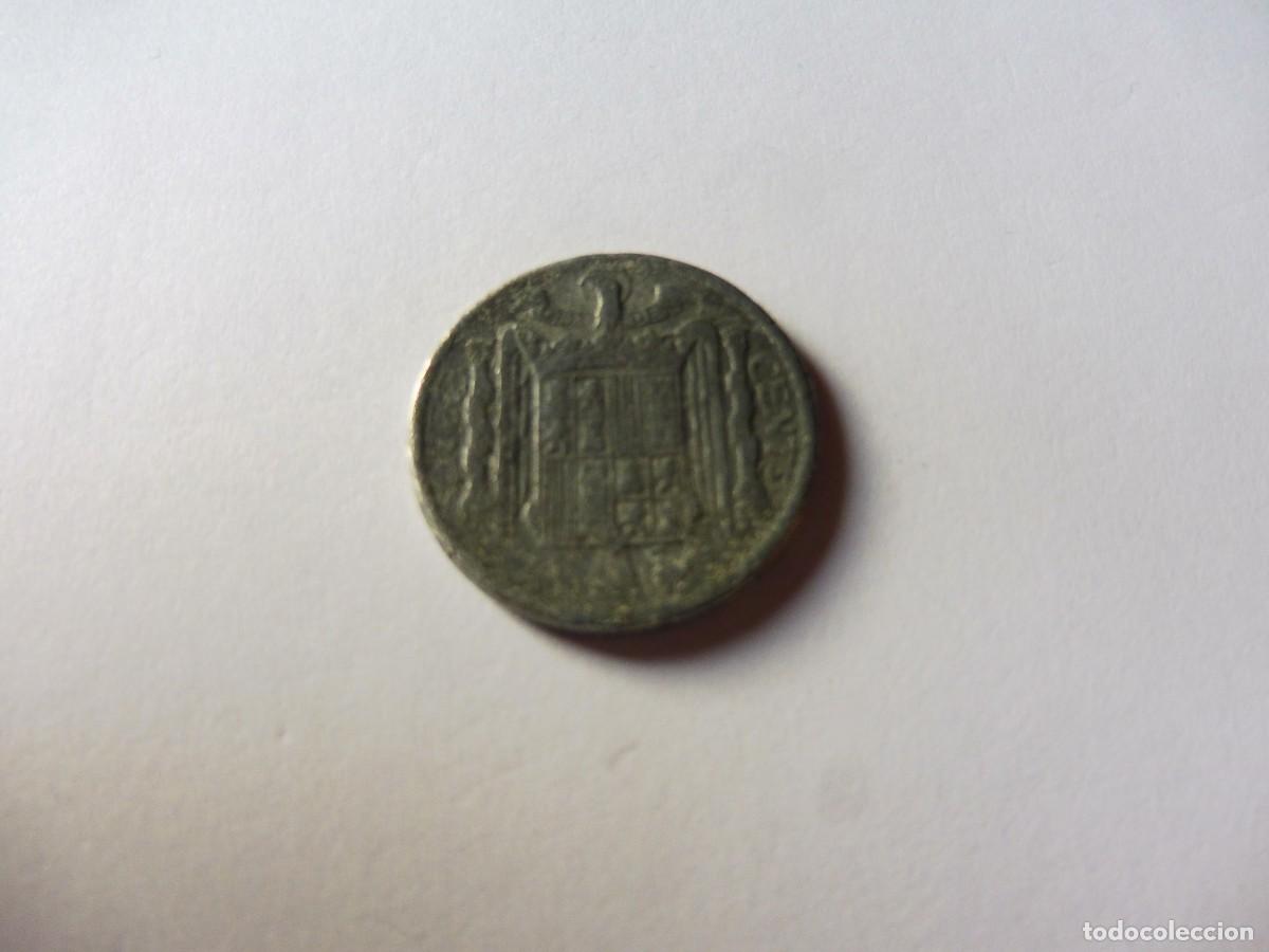 Monedas Franco: Moneda 10 c&eacute;ntimos a&ntilde;o 1940 - Foto 2
