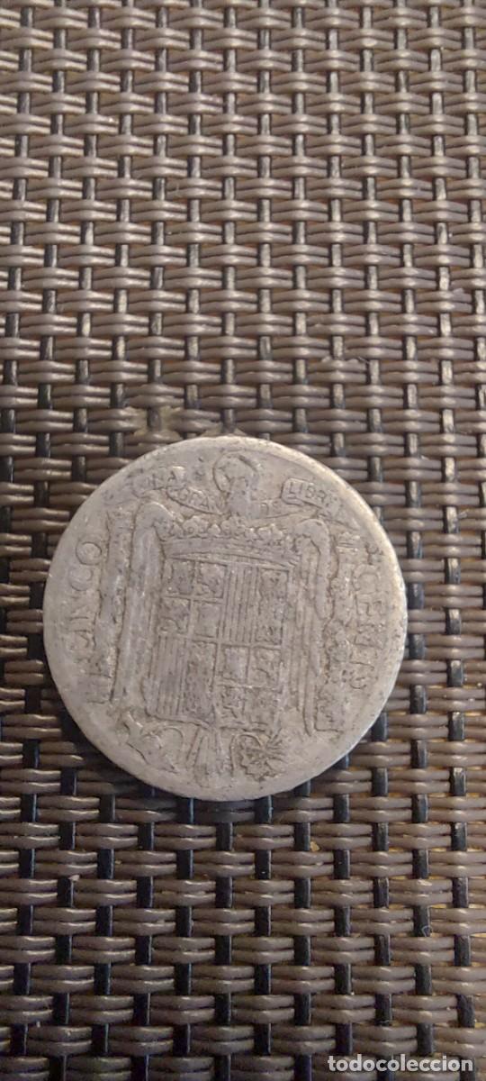 Monedas Franco: Moneda 5 c&eacute;ntimos 1945 - Foto 2