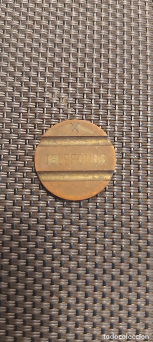 Monedas Franco: Ficha cabina telef&oacute;nica - Foto 1