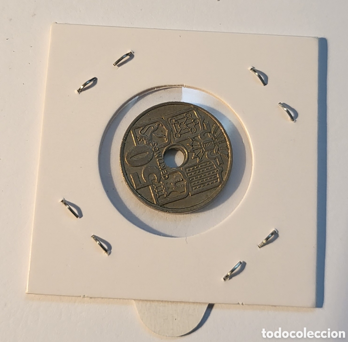 Monedas Franco: MONEDA DE ESPA&Ntilde;A 1949. &rdquo; 50 CENTIMOS&rdquo; - Foto 2