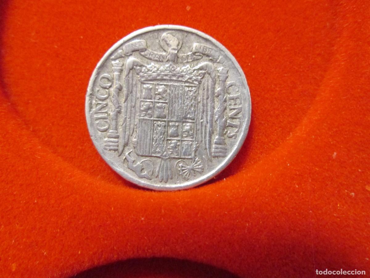 Monedas Franco: 5 centimos 1945 - Foto 1
