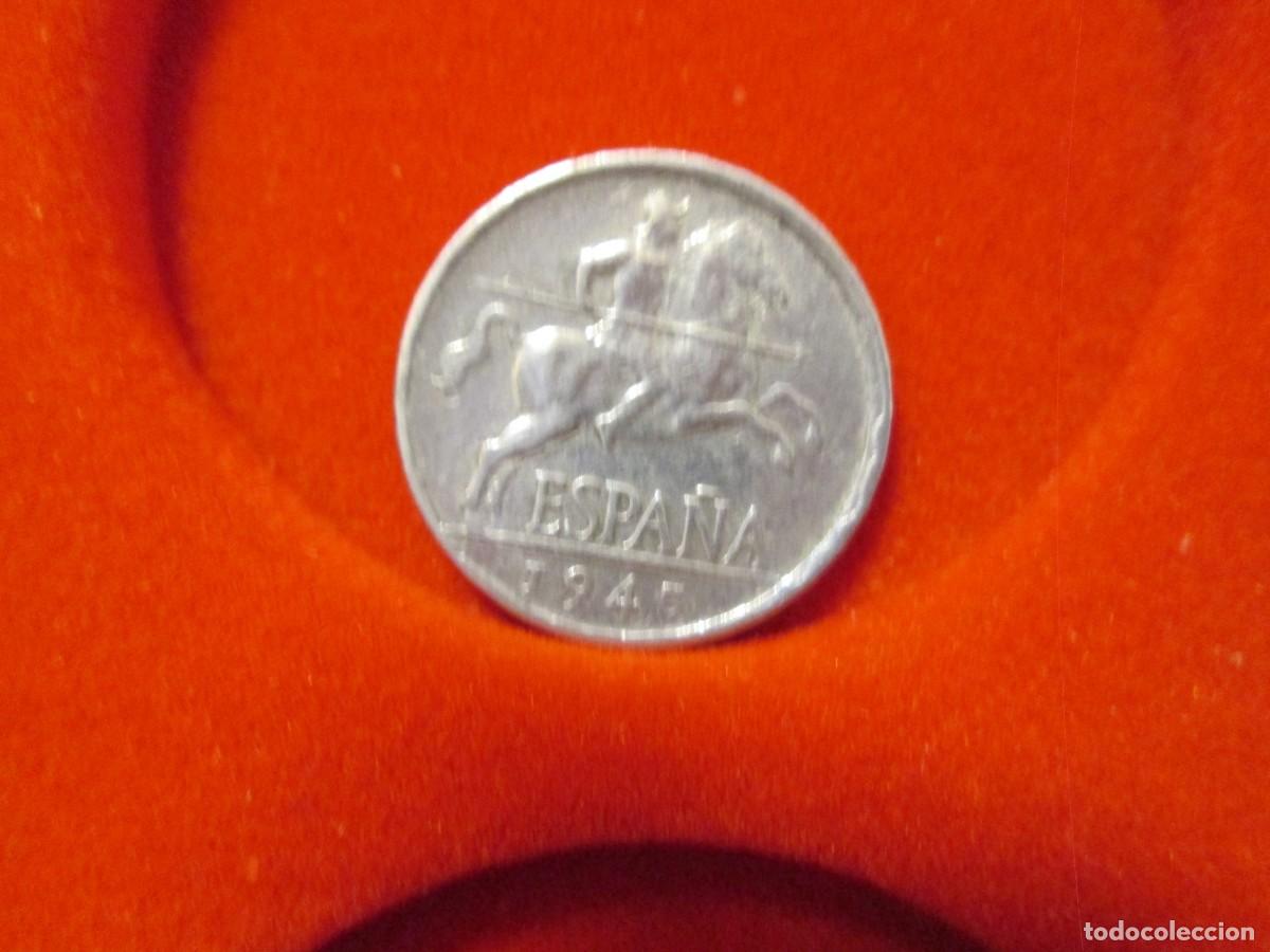 Monedas Franco: 5 centimos 1945 - Foto 2