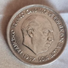 Monedas Franco: MONEDA ESPAÑA 1957 25 PESETAS *75