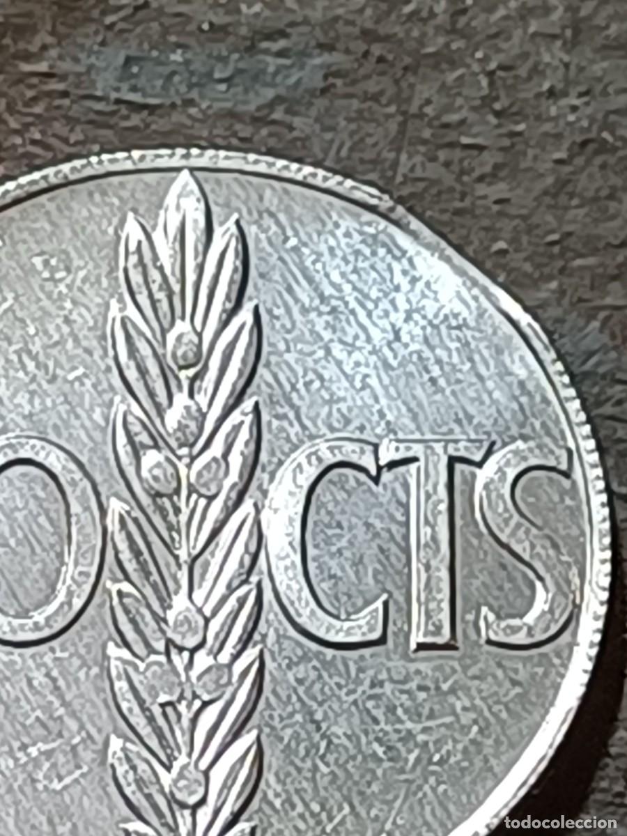 Monedas Franco: ESPA&Ntilde;A MONEDA ERROR SC/SC-. 50 c&eacute;ntimos 1966 *71. Segmentada - Foto 3