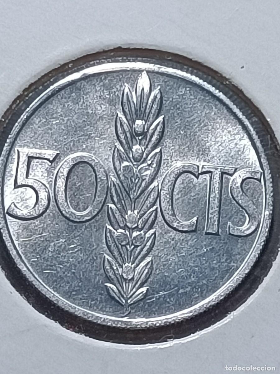 Monedas Franco: MONEDA DE ESPA&Ntilde;A 50 CENTIMOS 1966 *71 - Foto 2