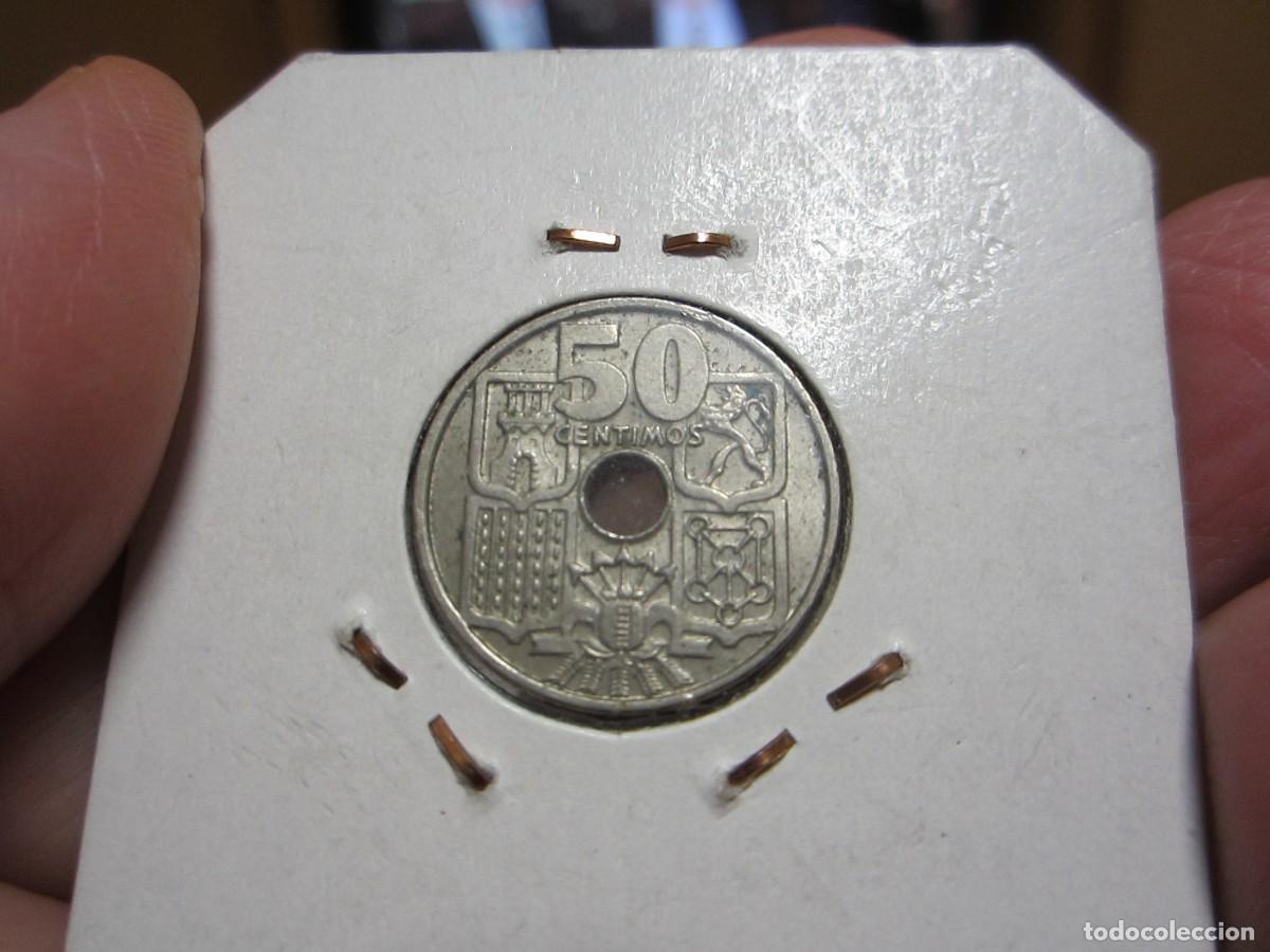 Monedas Franco: MONEDA DE 50 C&Eacute;NTIMOS DE 1963*65 - Foto 2