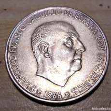 Monedas Franco: MONEDA DE PLATA 100 PESETAS FRANCO 1966 ESTRELLA 70