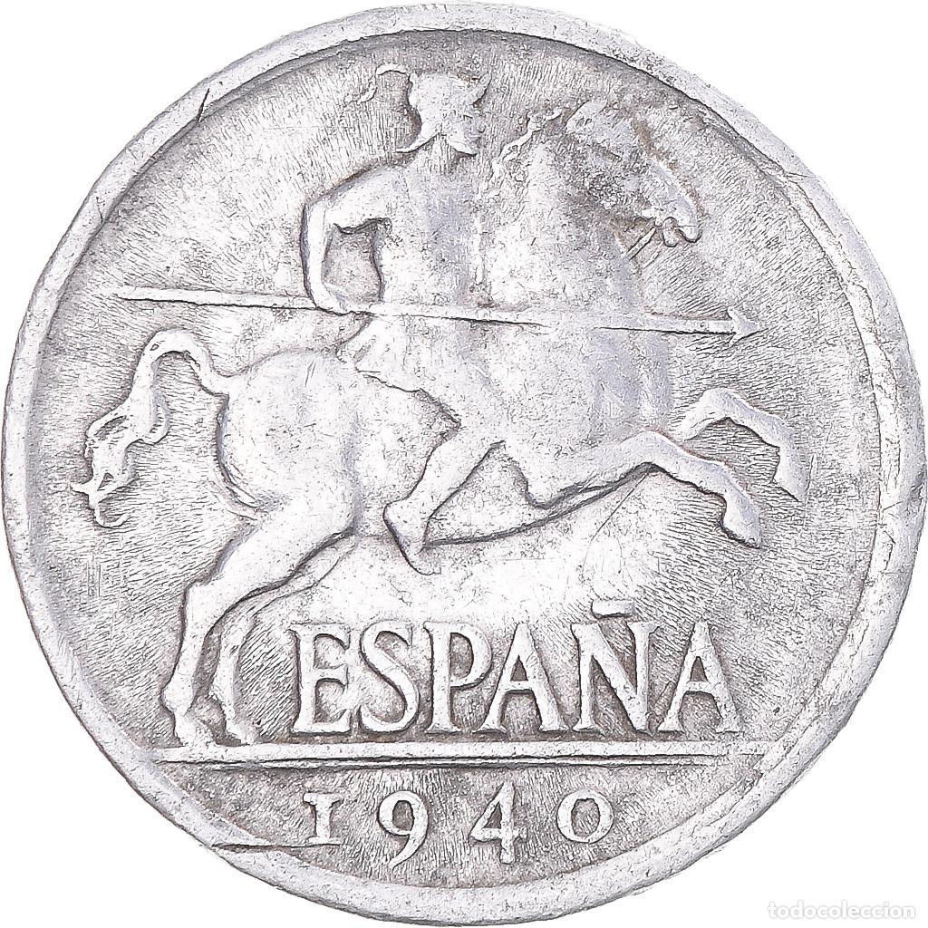 Monedas Franco: [#1343284] Moneda, Espa&ntilde;a, 5 Centimos, 1940 - Foto 1