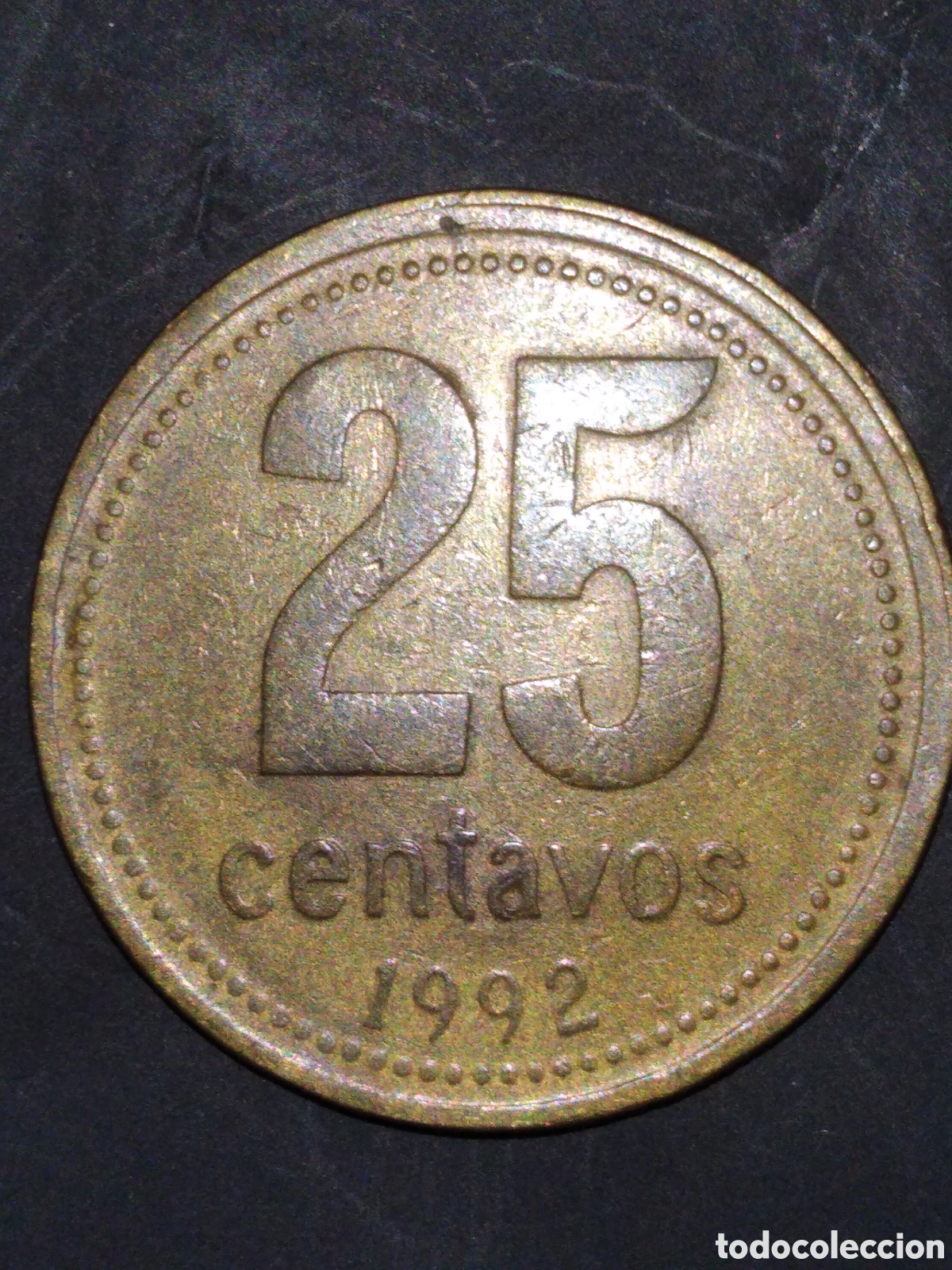 Monedas Franco: Moneda Argentina 1992 - Foto 2
